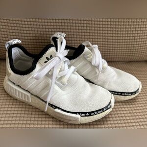 adidas NMD R1 White Tape Logo Women’s Sneakers 6